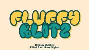 Fluffy Blitz Font › Fontesk