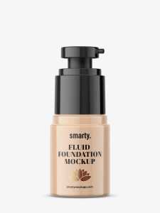 Fluid foundation mockup