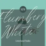 Flumbery White Font