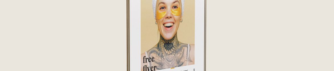 Flyer stand mockup - Instant Download