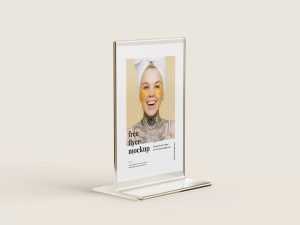 Flyer stand mockup - Instant Download