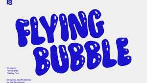 Flying Bubble Font › Fontesk