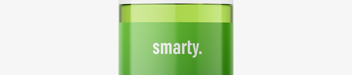 Foam bottle mockup