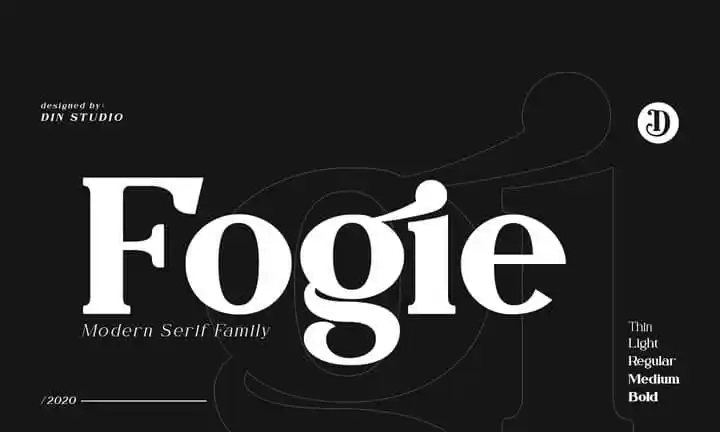 Fogie Serif Font Family