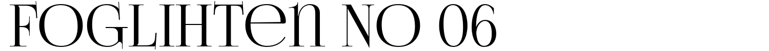 Foglihten No 06 Font | 1001 Free Fonts