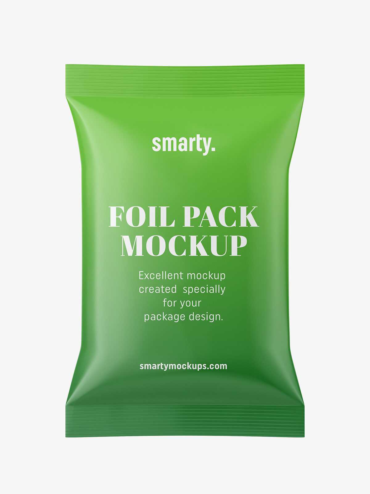 Foil pack mockup