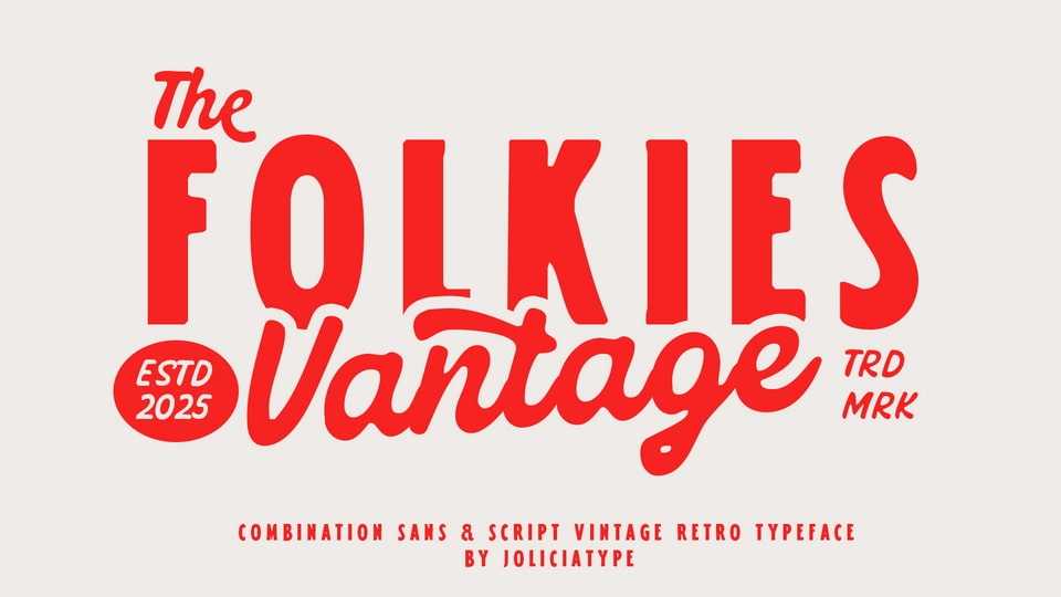 Folkies Vantage Font › Fontesk