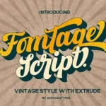 Fomtage Script Font