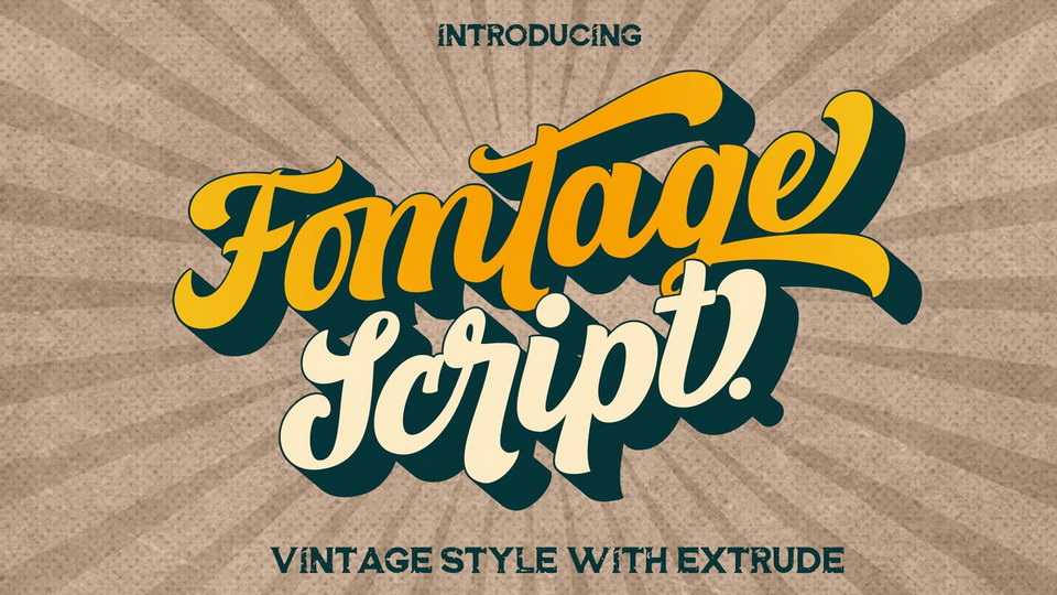Fomtage Script Font › Fontesk