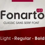 Fonarto v.2.0 Sans Font Family - Fonte Grátis Fonarto v.2.0 Sans Font Family