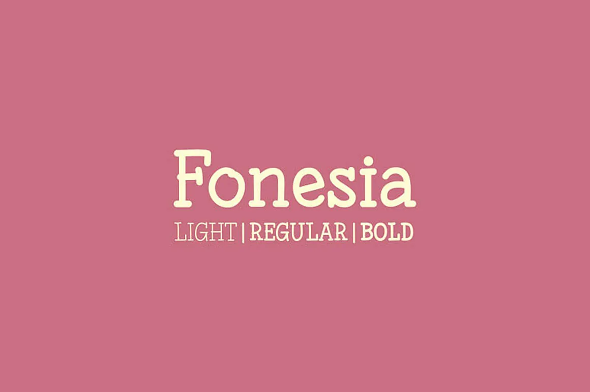 Fonesia Font