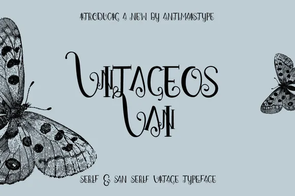 Font - VINTAGEOS VAIN