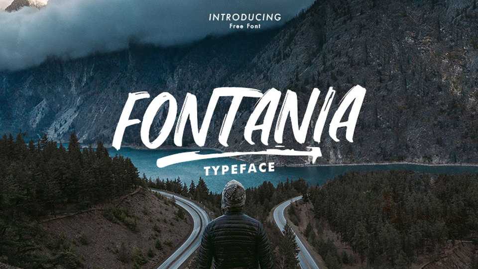 Fontania Brush Font › Fontesk