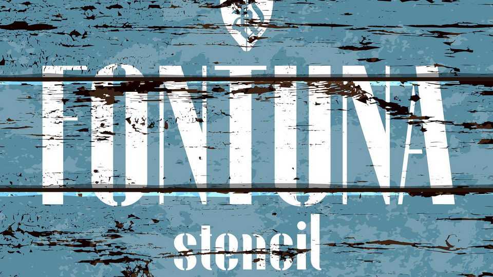 Fontuna Stencil Font › Fontesk