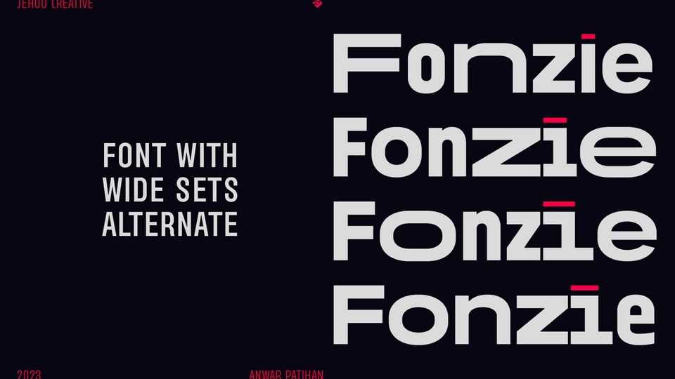 Fonzie Font › Fontesk