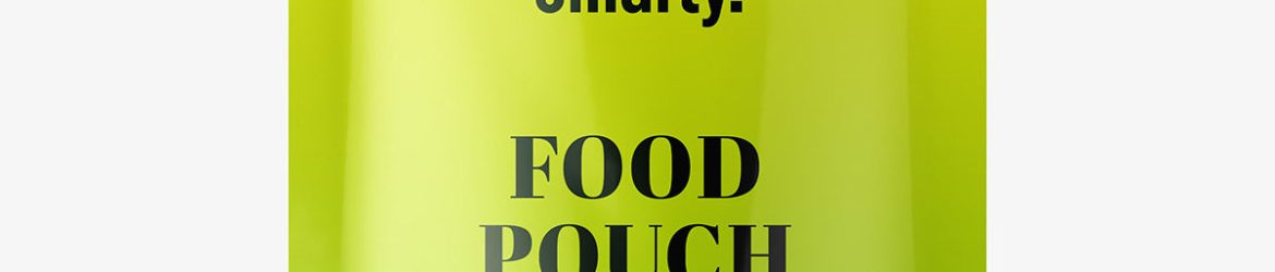 Food pouch mockup