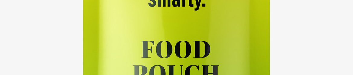 Food pouch mockup