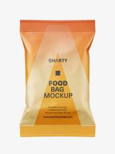 Food pouch mockup / matt
