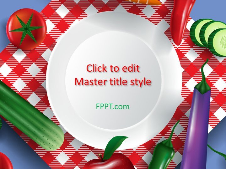 Food Service PowerPoint Template