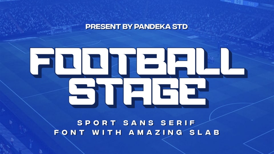 Football Stage Font › Fontesk