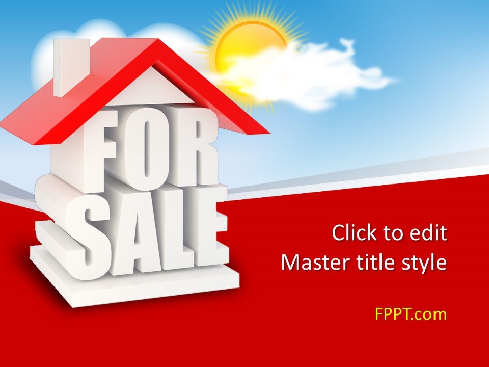 For Sale PowerPoint Template