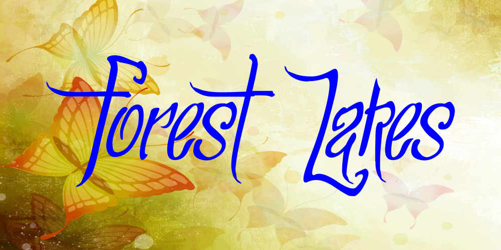 Forest Lakes font