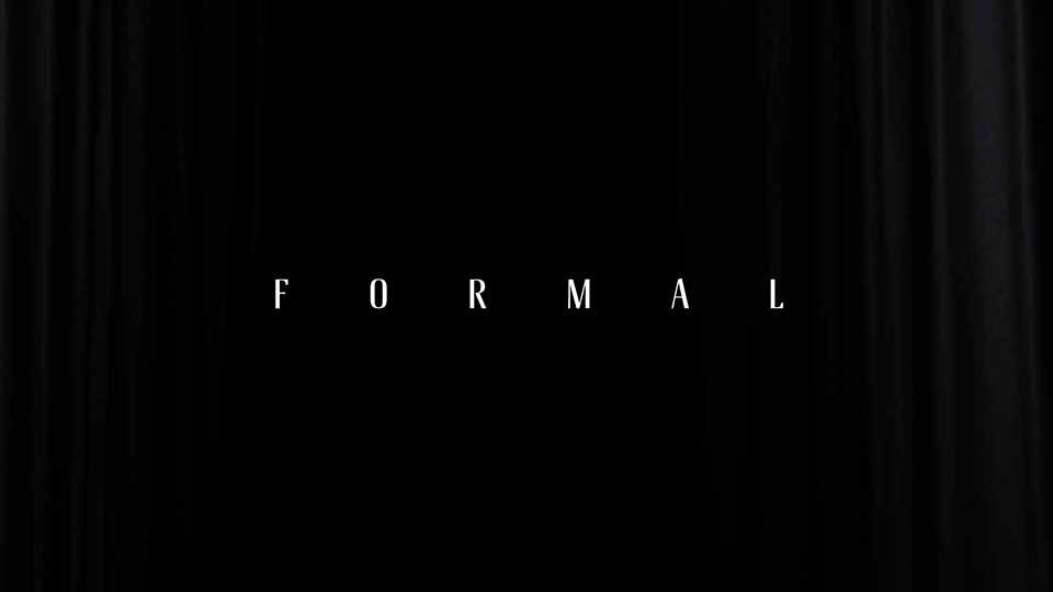 Formal Inline Font Family › Fontesk