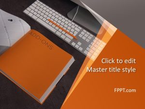 Formal Workspace PowerPoint Template