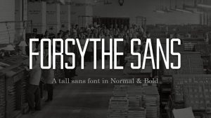 Forsythe Font Family › Fontesk