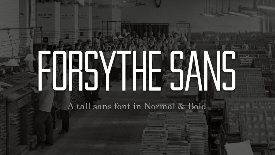 Forsythe Font Family › Fontesk