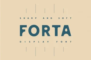 Forta Display Font