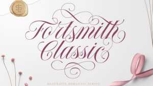 Forthsmith Classic Script Font › Fontesk