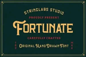 Fortunate Display Font