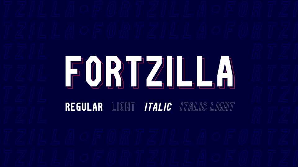 Fortzilla Font › Fontesk