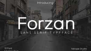 Forzan Font › Fontesk