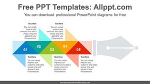 Fountain Pen PowerPoint Diagram