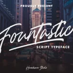 Fountastic Script Font