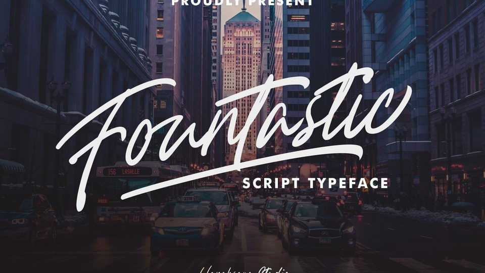 Fountastic Script Font › Fontesk