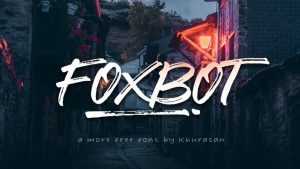 Foxbot Font › Fontesk