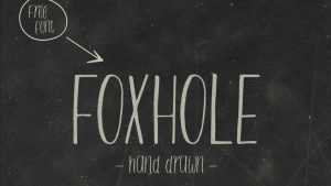 Foxhole Font › Fontesk