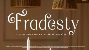 Fradesty Font › Fontesk