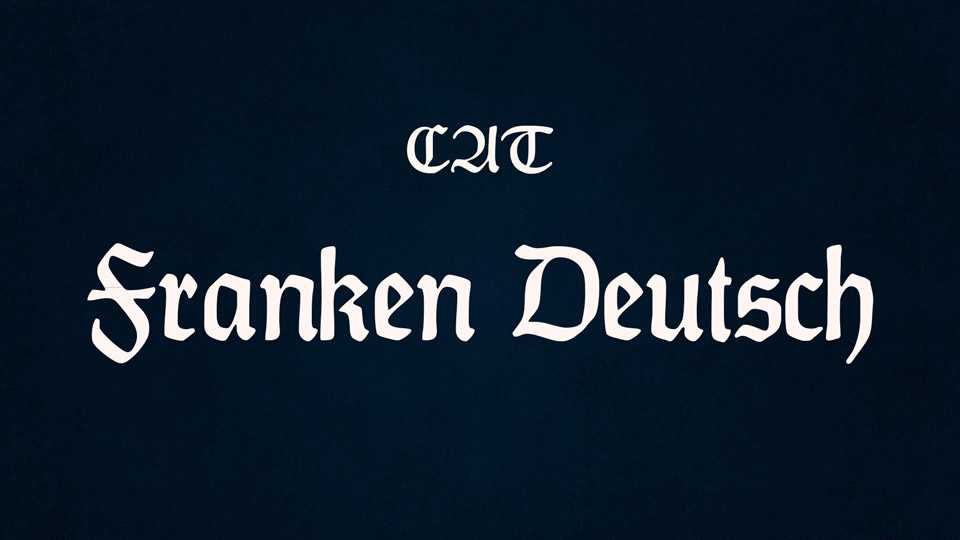 Franken Deutsch Font › Fontesk