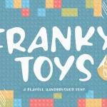 FRANKY TOYS Playful Handbrushed Font