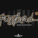 Frayhord Signature Font
