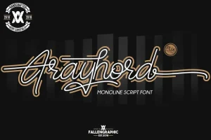 Frayhord Signature Font