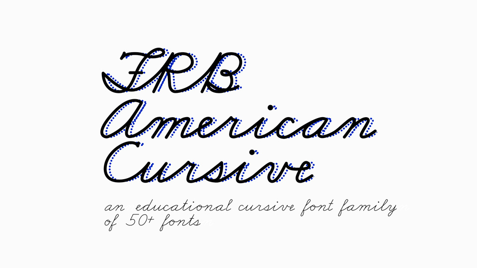 FRB American Cursive Font Family › Fontesk