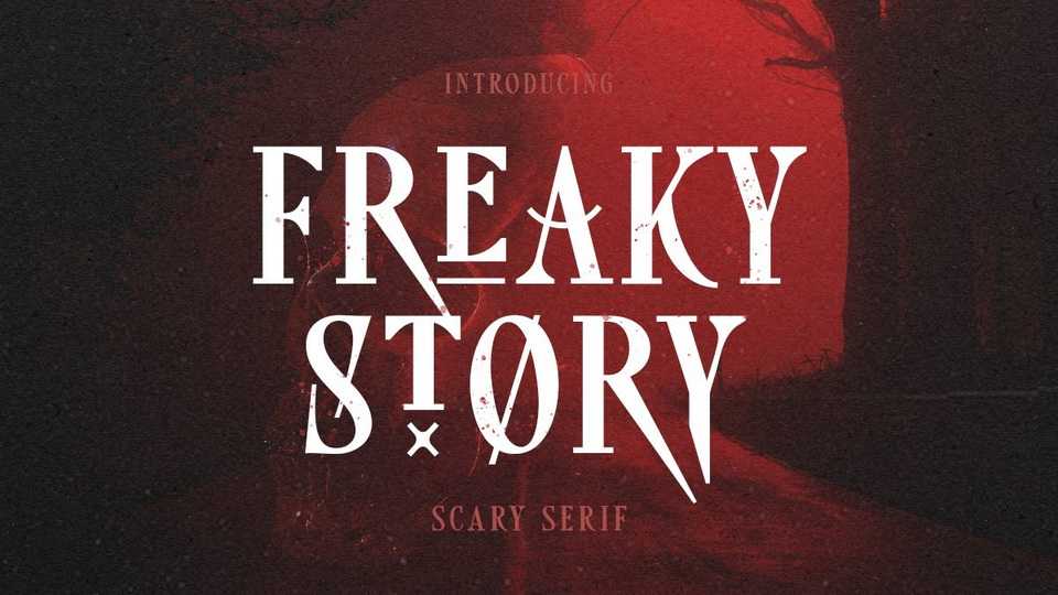 Freaky Story Font › Fontesk