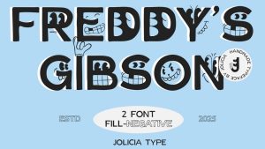 Freddy Gibson Font › Fontesk