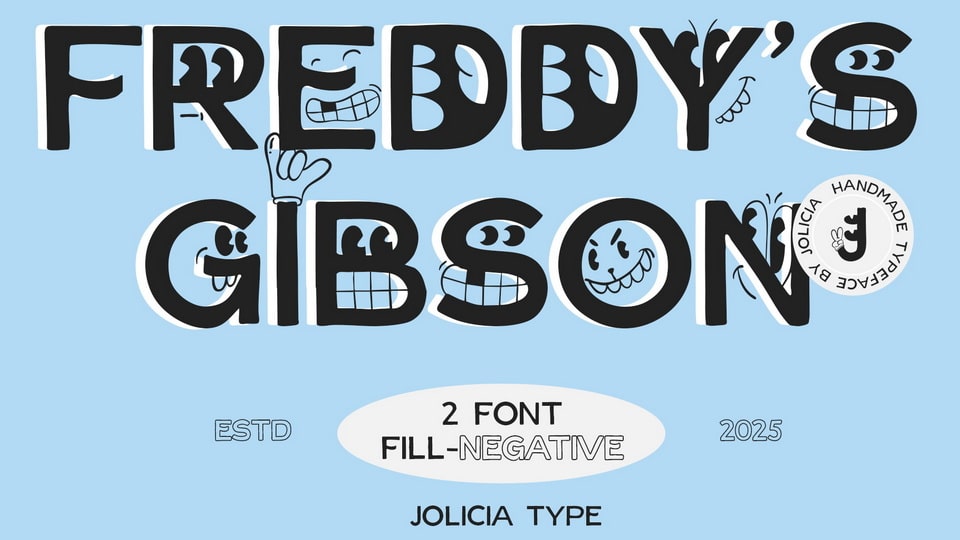 Freddy Gibson Font › Fontesk