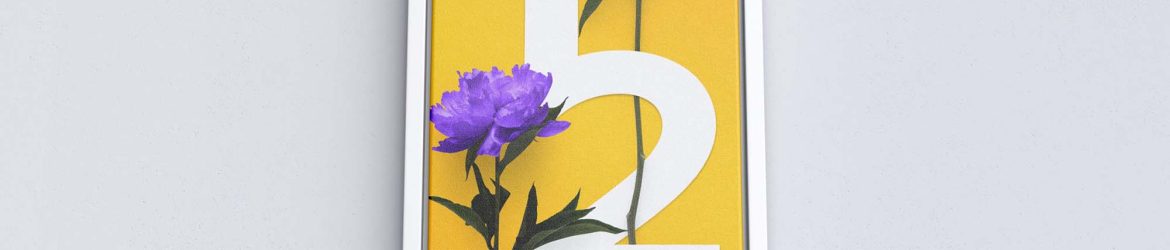 Free 1:2 Portrait Canvas Mockup (PSD)